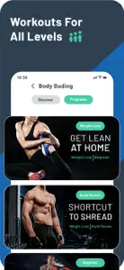 Rony: Muscles Fitness Training screenshot #1 for iPhone