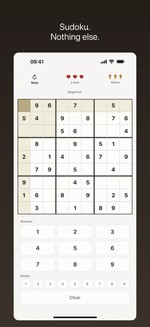 Just Sudoku · Just Play screenshot 1