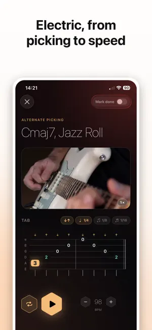 PracticeOS: Guitar Technique screenshot 3