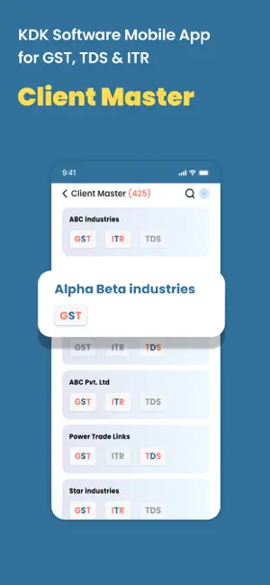 KDK Software: GST, TDS & ITR screenshot 1