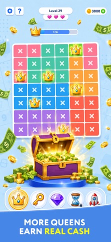 Queen Sudoku: Win Real Cash iPhone screenshot