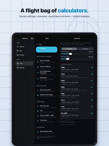 Metarly: Aviation Weather iPad screenshot