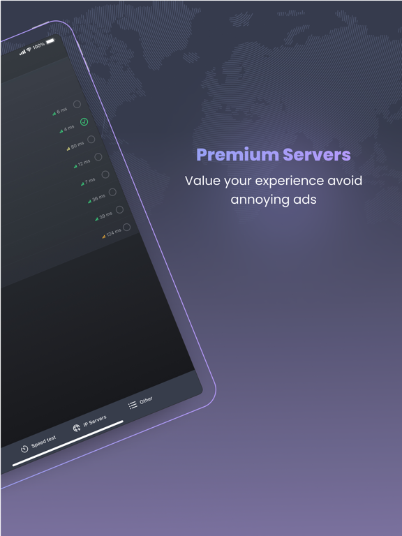 Owl VPN: Fast & Simple Proxy iPad screenshot 3 - Productivity app