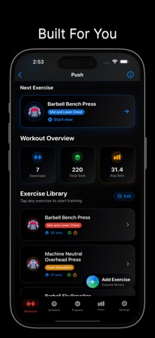 RepX: Workout Tracker Screenshot 7 of 10