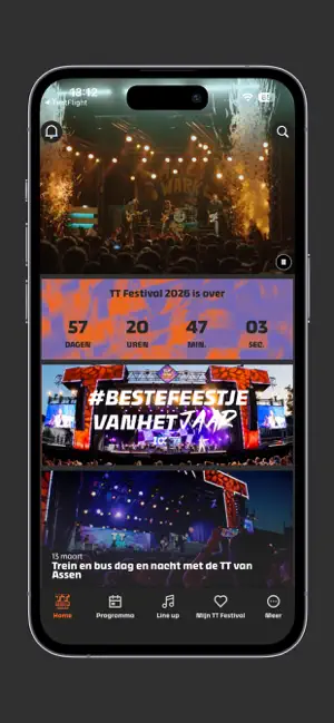 TT Festival iPhone screenshot 2