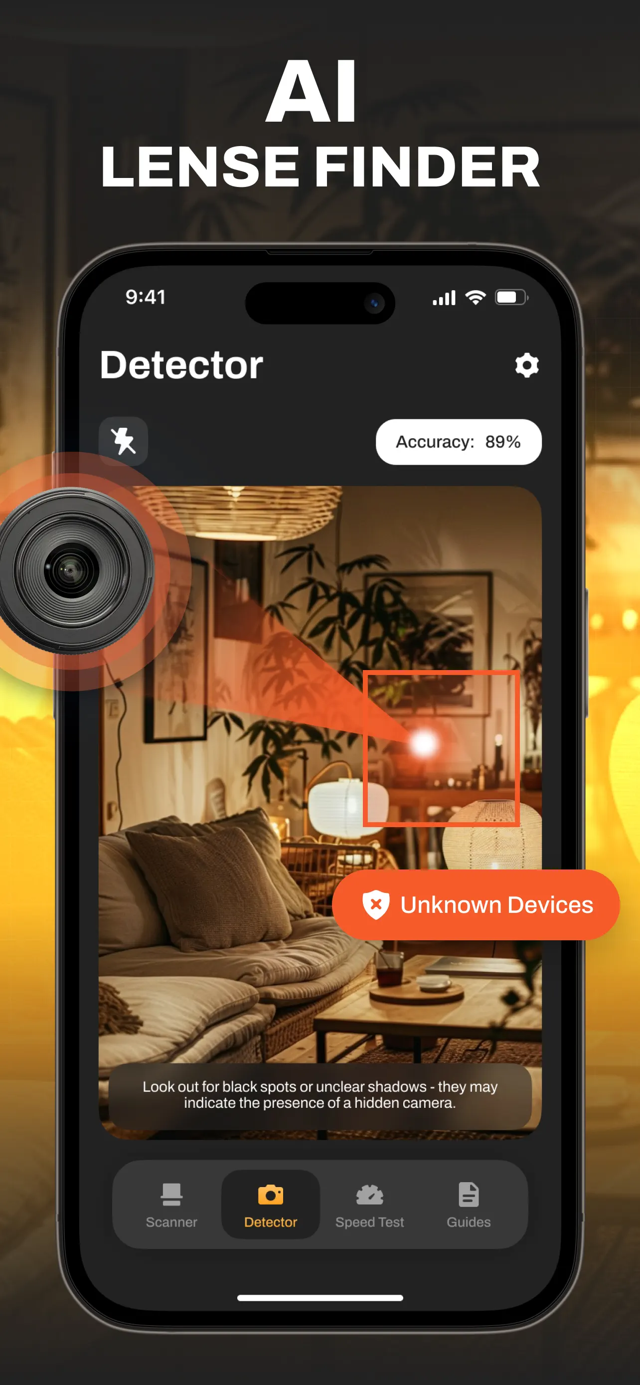 Hidden Camera Detector Tracker screenshot 3