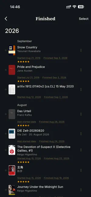 BetterReads: Life of Reading screenshot 1
