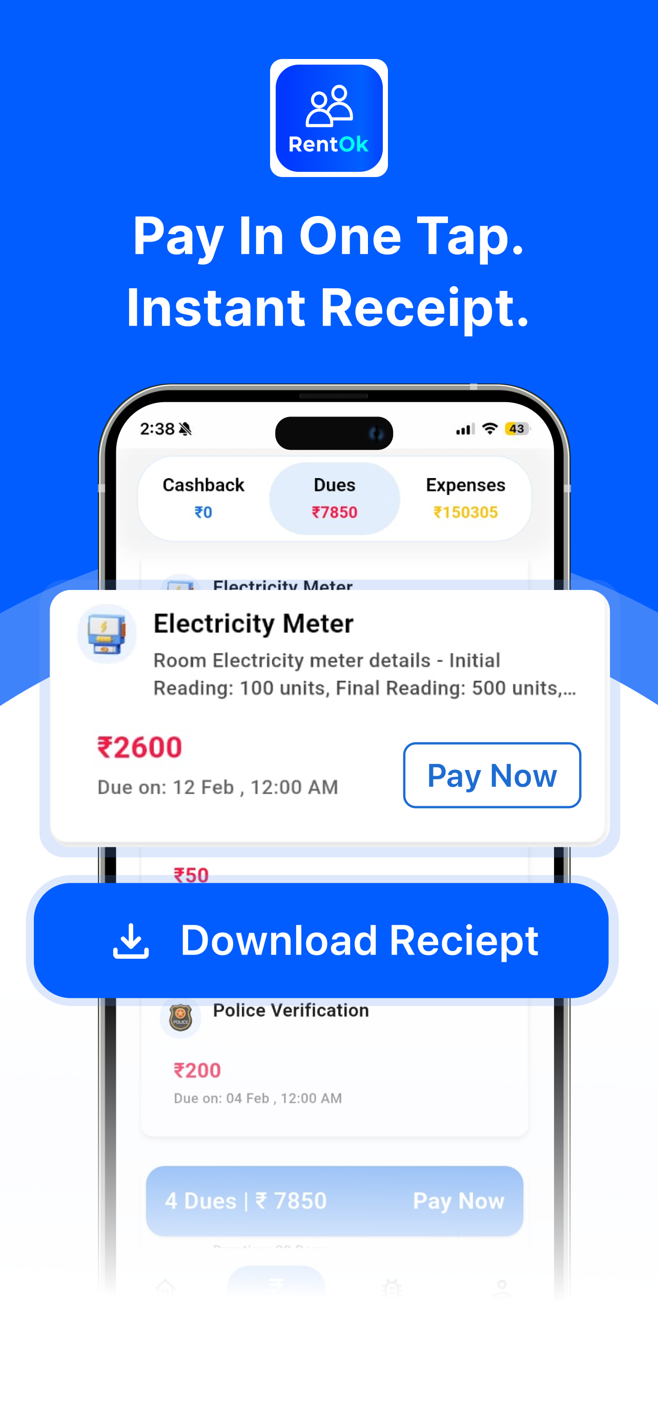 RentOk Tenant App screenshot 3