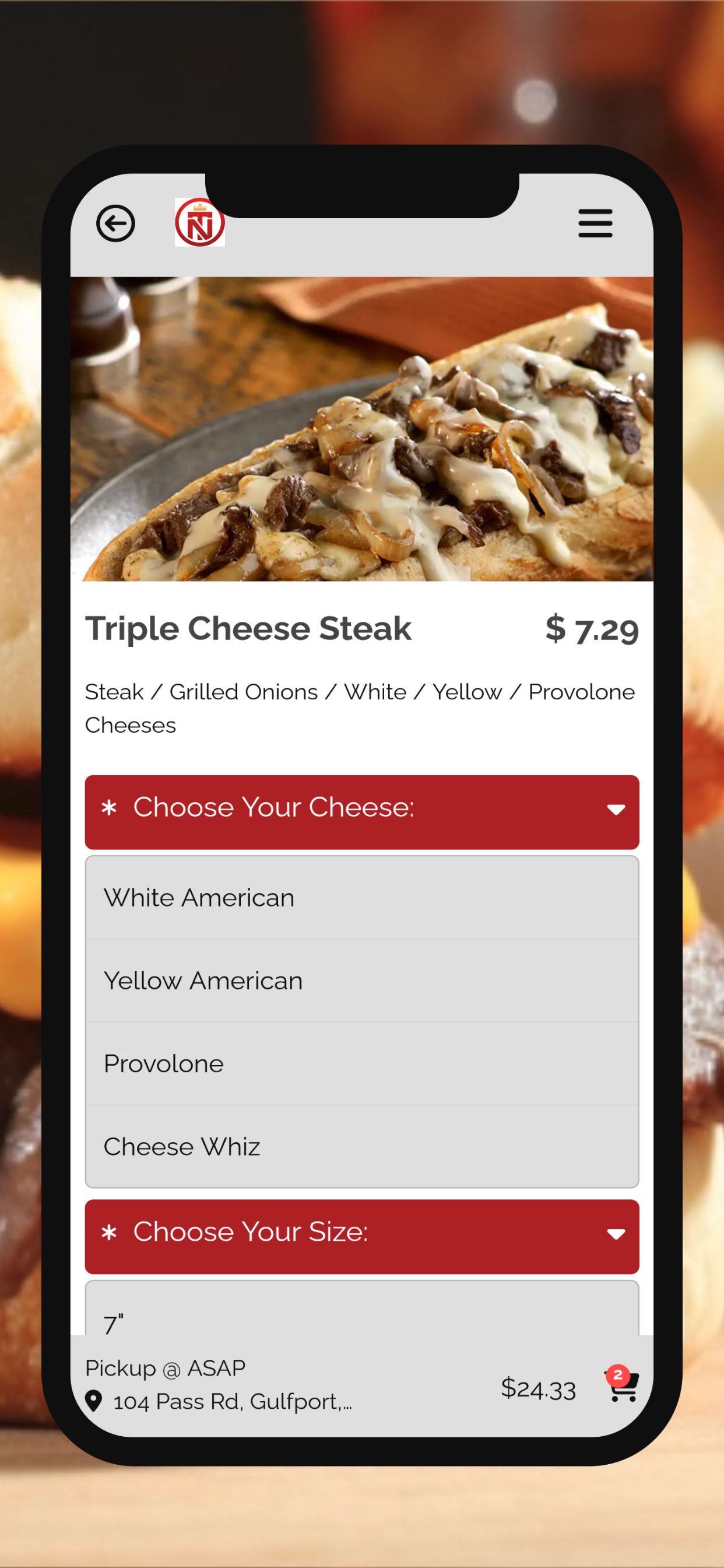 Tony Nelson's King Of Steaks