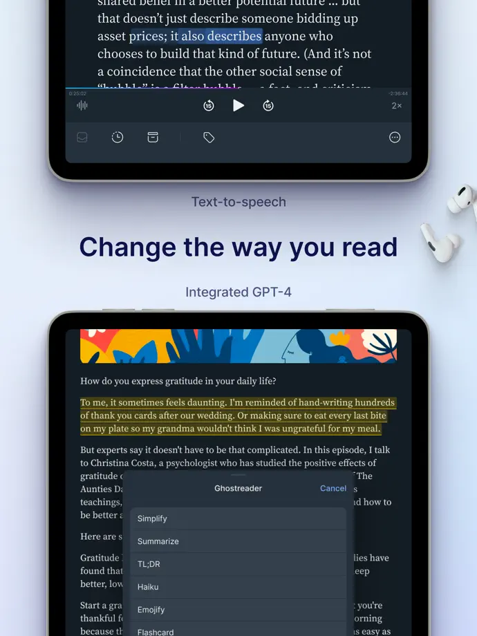 Readwise Reader iPad screenshot 4