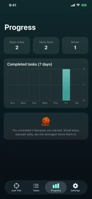 Ravel: ADHD Task Breakdown screenshot 4
