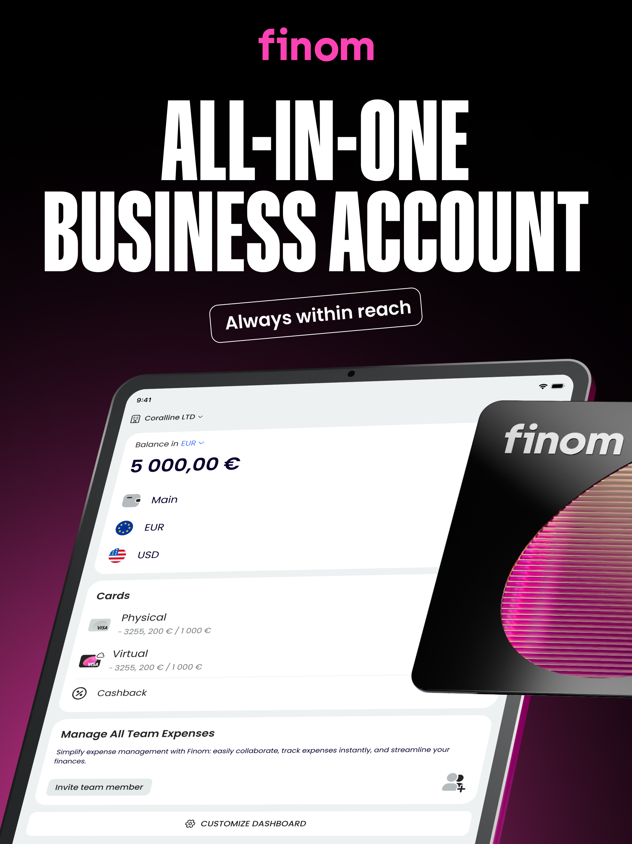 Finom • Business Account