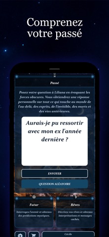 Liliana voyance mystique screenshot