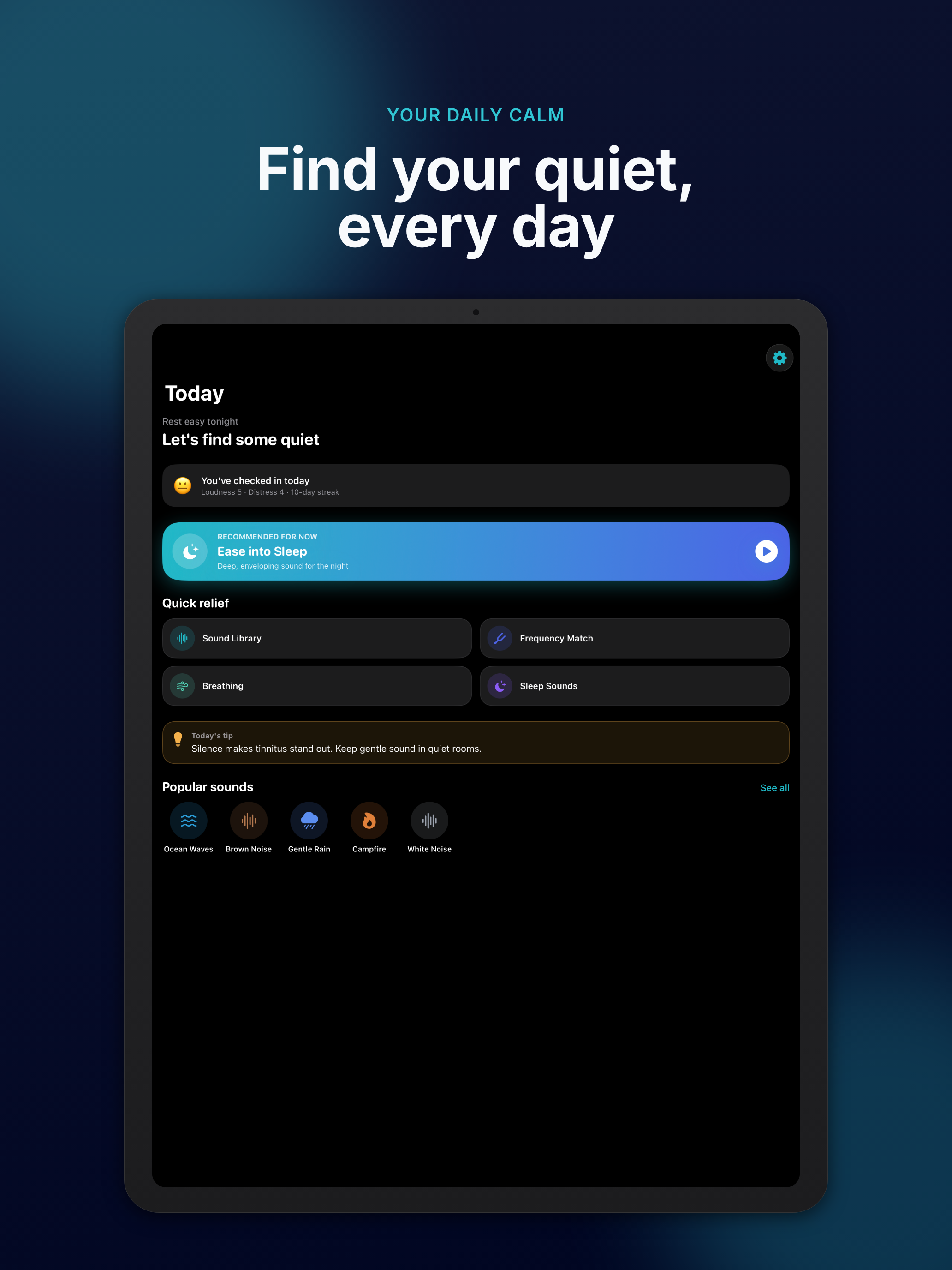 Tinnitus Relief: Auresa screenshot 11