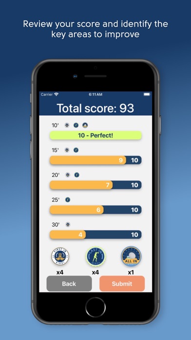 Birdi - Disc Golf Practice Screenshot