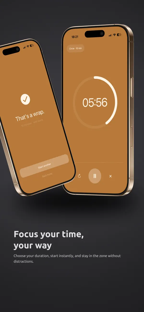 Screenshot #2 pour Klara: Visual Focus Timer