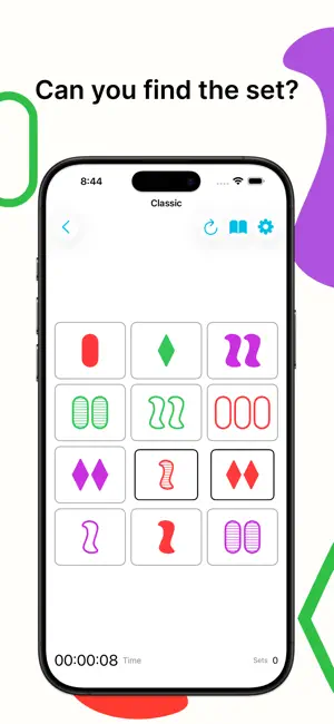 Set Game – Classic Card Puzzle screenshot 2
