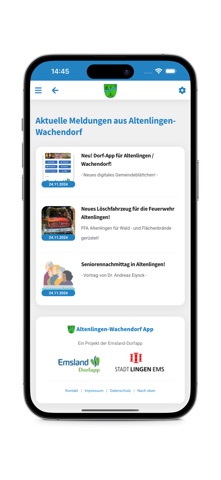 Altenlingen-Wachendorf App screenshot