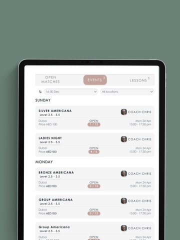 The Lob iPad screenshot 2