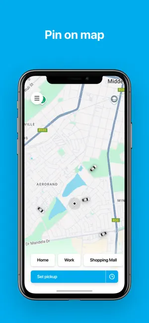 Transport2Go—South Africa Taxi screenshot 1