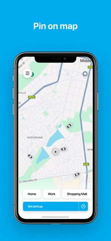 Transport2Go—South Africa Taxi iPhone screenshot