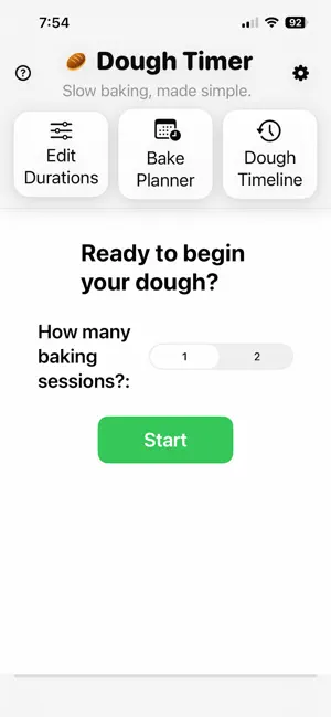 Dough Timer screenshot 1