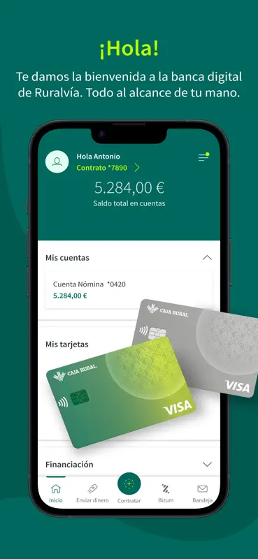 Ruralvía - Banca digital screenshot 1 of 8