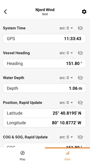 NjordLINK plus screenshot 2