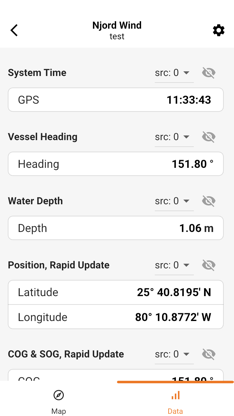 NjordLINK plus screenshot 2