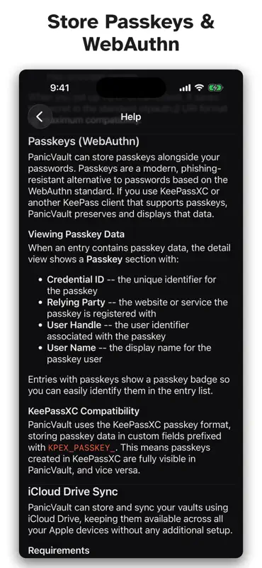 PanicVault - Password Manager screenshot 8 of 10