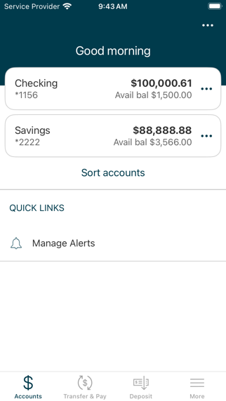 Black River Country Bank iPhone screenshot 2 - Finance app