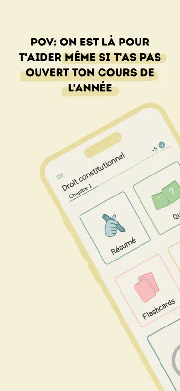 Studizy: Réviser en + simple screenshot 1 of 6