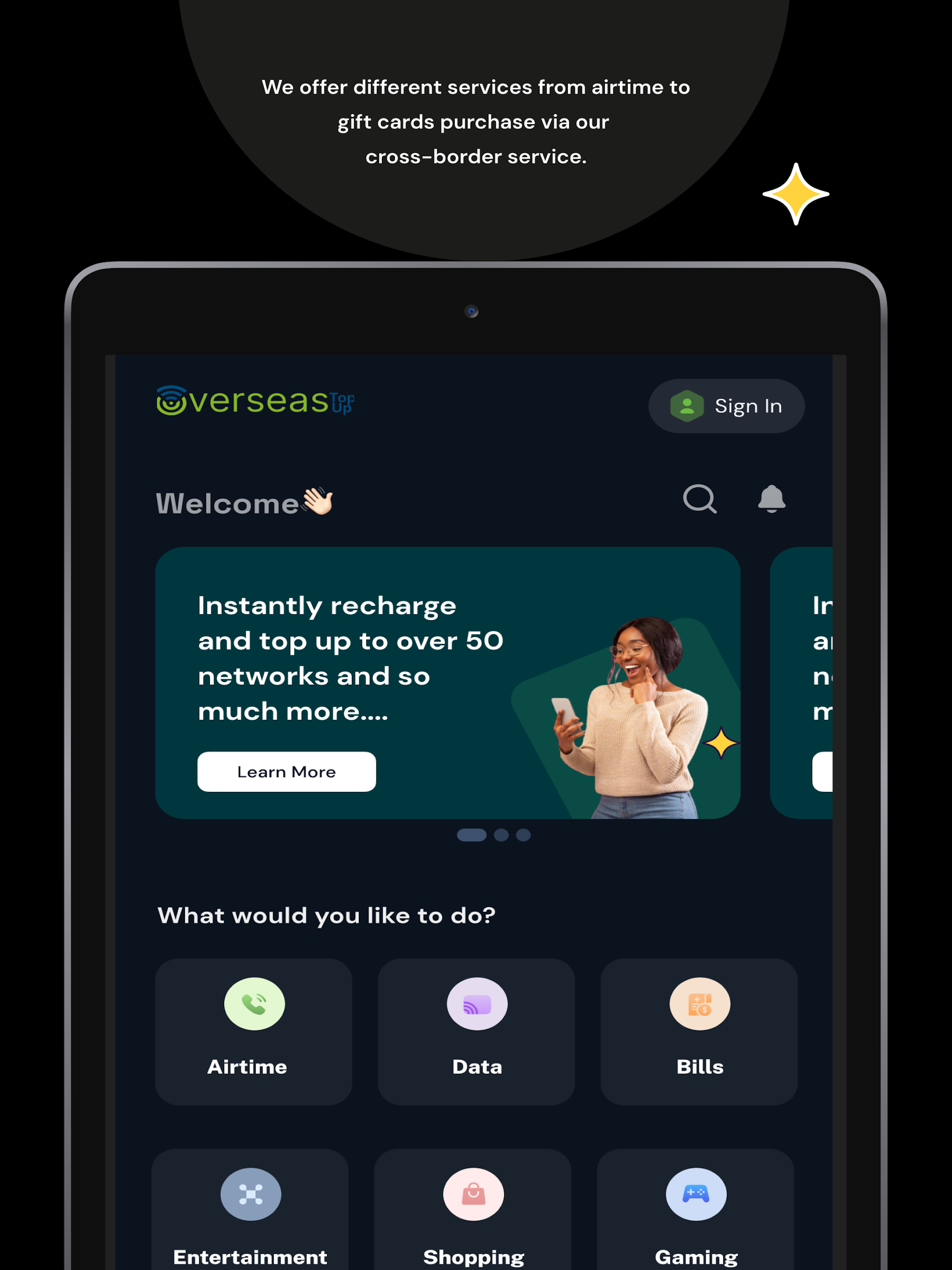 Overseas Top Up V2 screenshot 10