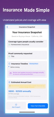 Life Events Insurance Helper screenshot