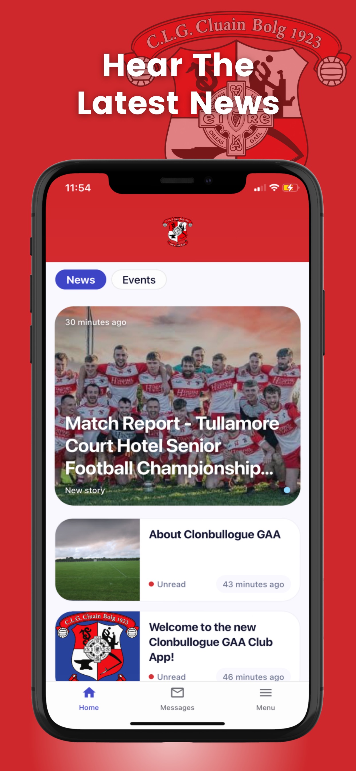 Screenshot 2 of Clonbullogue GAA