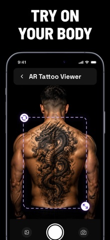 Tattoo AI Design Generator・INK iPhone screenshot