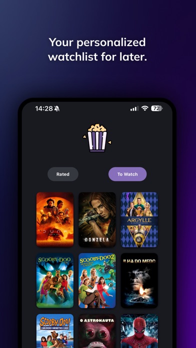 Watchfolio: Movie Tracker Screenshot