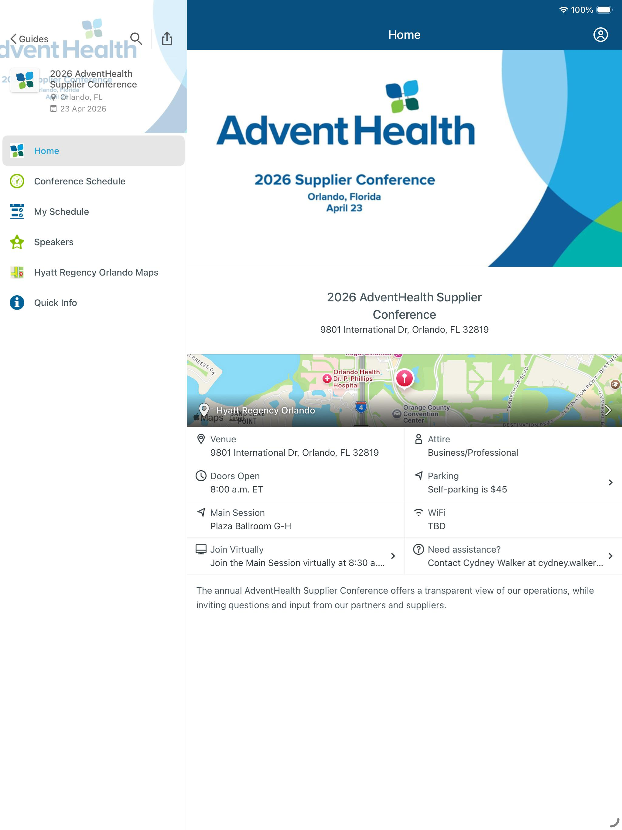 AdventHealth Corporate Events screenshot 4