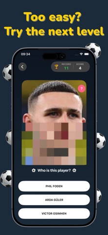 Soccer Quiz: Guess Player Screenshot 1 of 8