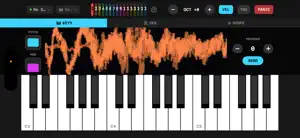 MIDI Controller/Oscilloscope screenshot 2