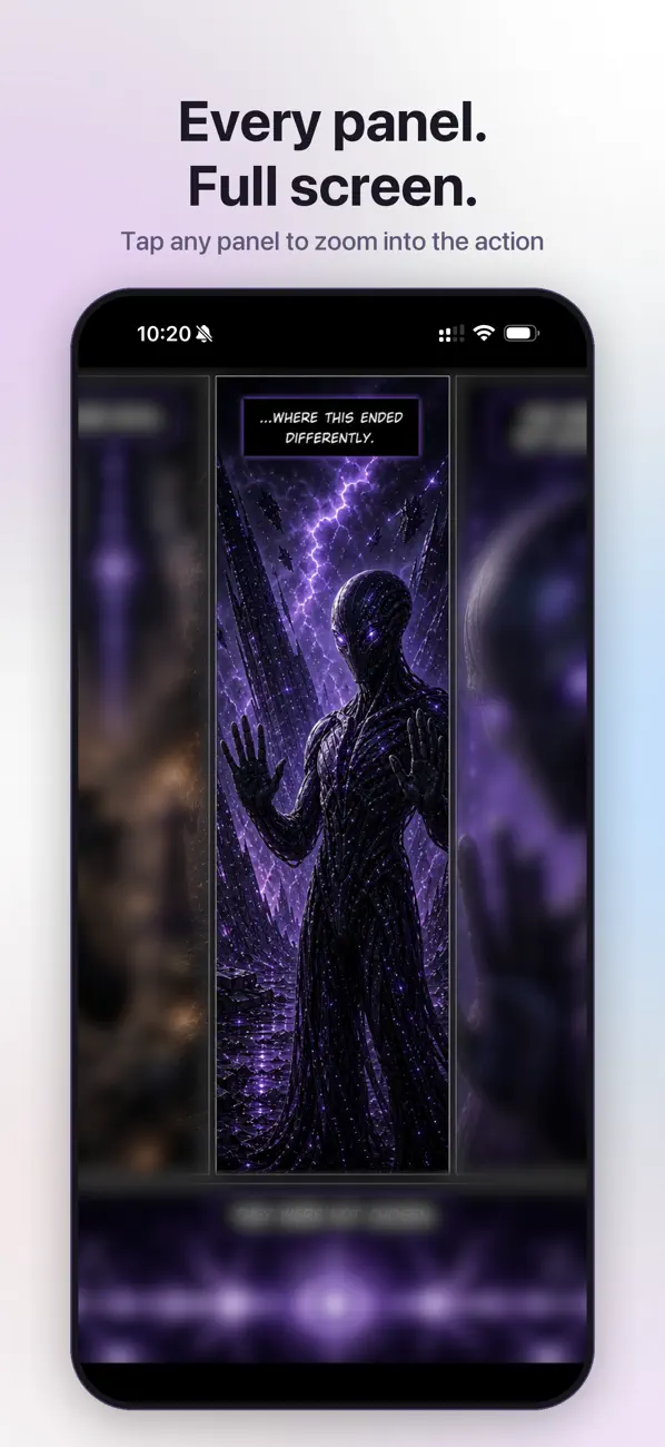 Screenshot #3 pour Lenticule: Comic Book Reader