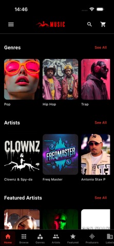 Spy-da Music screenshot