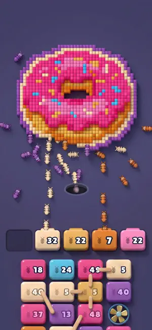Ant Blocks: Color Blast Puzzle screenshot 2