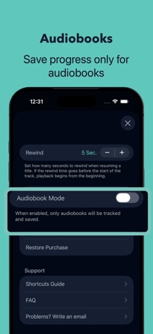 Relistn – Remember Listening screenshot