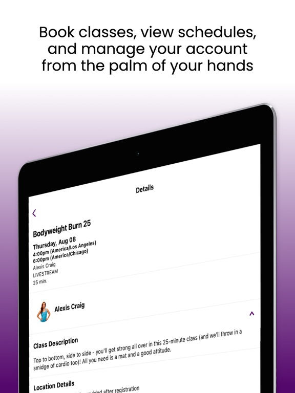 The Next Fitness Thing iPad screenshot 5 - Health & Fitness app