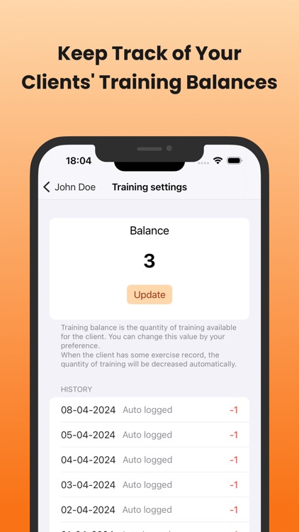 The Coach: gym workout log screenshot-6