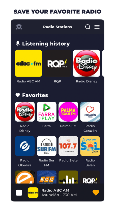 Radio Paraguay Online Screenshot
