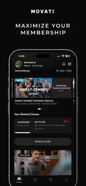 Movati Athletic screenshot 1