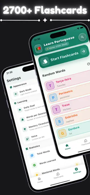OiFlash : Learn Portuguese screenshot 3