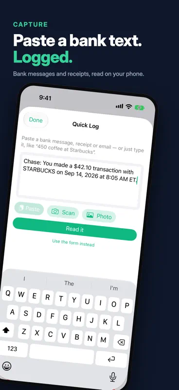 Pocket Clear: Expense Tracker screenshot 6 of 10